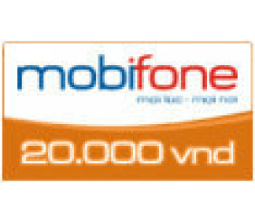 Thẻ cào Mobifone 20K