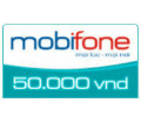 Thẻ cào Mobifone 50K