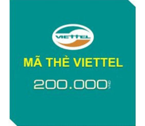 Thẻ cào Viettel 200K