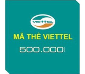 Thẻ cào Viettel 500K